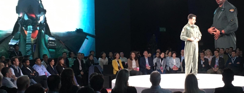 Afterburner team providing valuable insight to a client