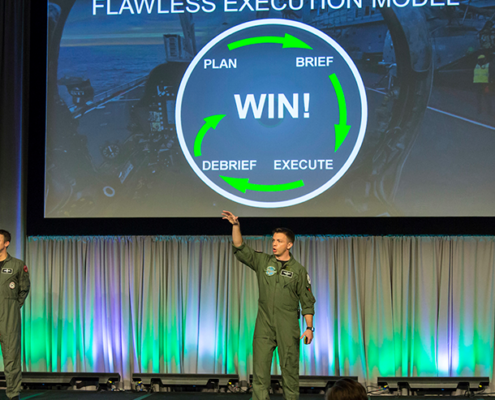 Afterburn team explaining the Flawless Execution model