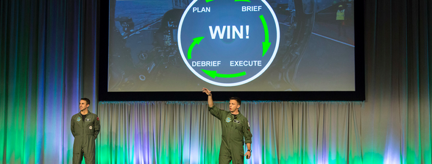 Afterburn team explaining the Flawless Execution model