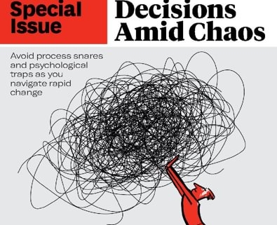 Harvard Business Review magazine cover