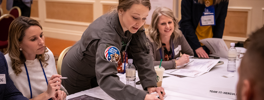 Afterburner team leading a workshop