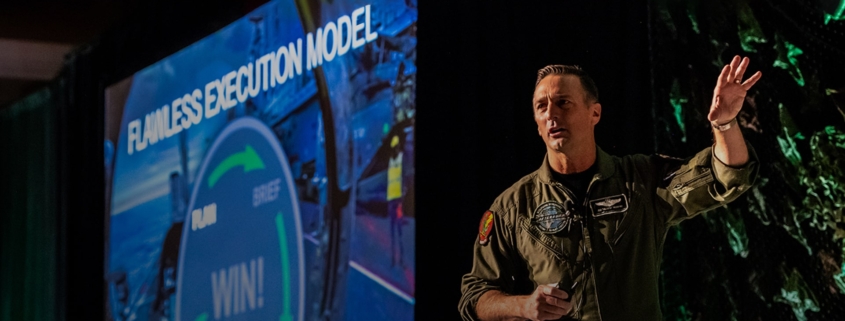 CEO of Afterburner gives presentation