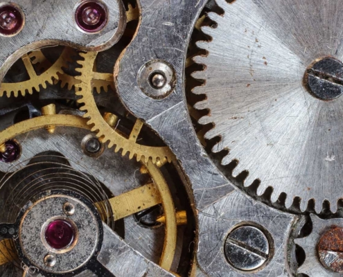 Image of machine gears