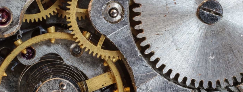 Image of machine gears